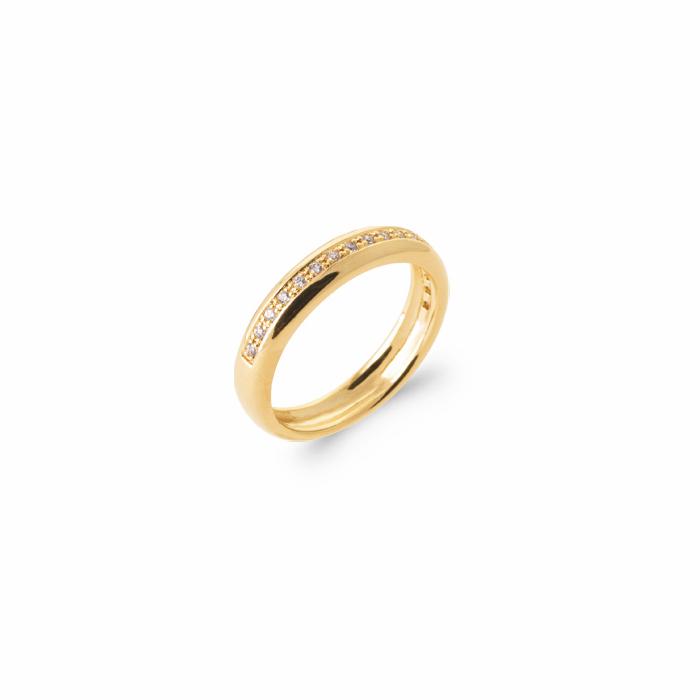18ct Gold Plated Ring | Jewellery | Burren | GL Ryan Jewellers ...
